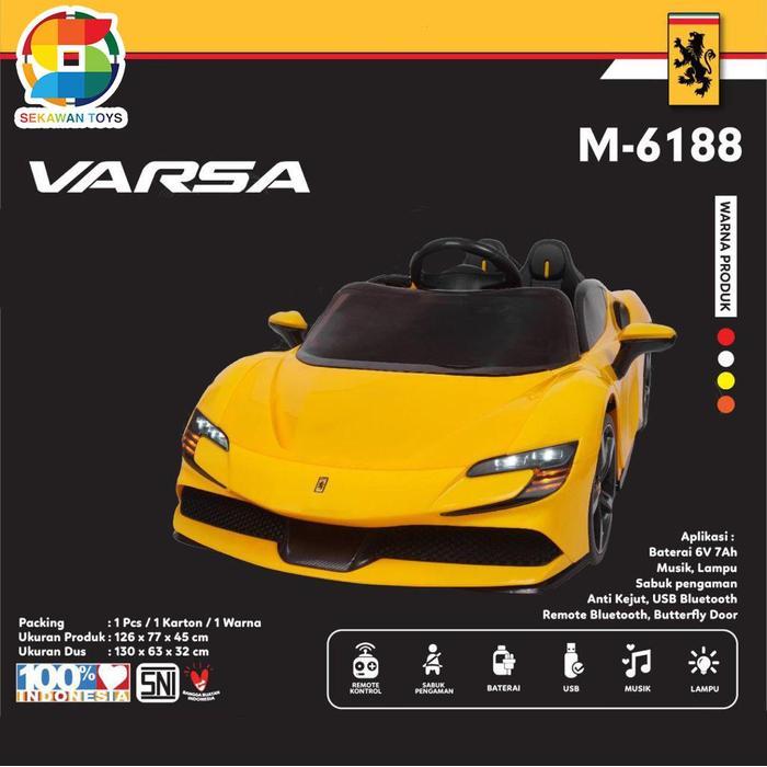 Mainan Anak Mobil Aki/ Mobil Aki Anak Sport/ Mobil Aki Varsa 6188