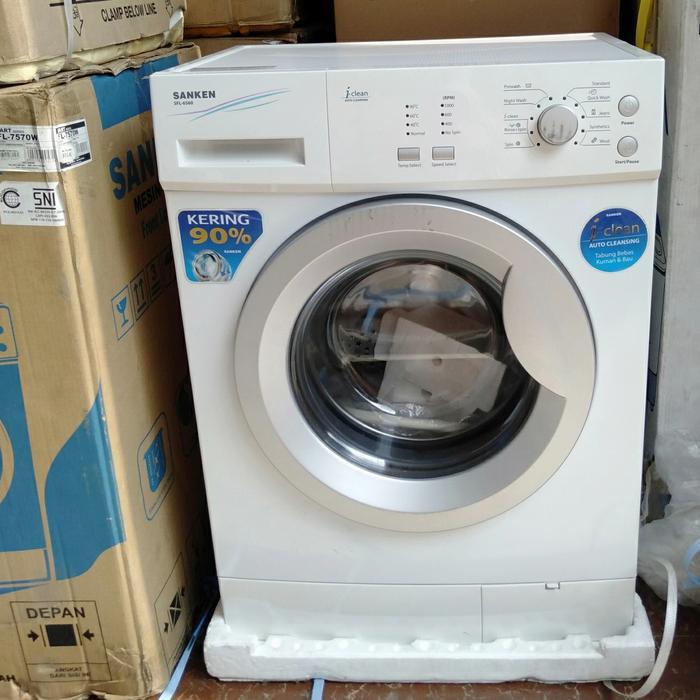 mesin cuci front loading sanken SFL-6600E