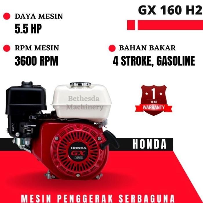 Mesin Penggerak HONDA GX 160 5.5 HP Original Made in Thailand (Bergaransi resmi)