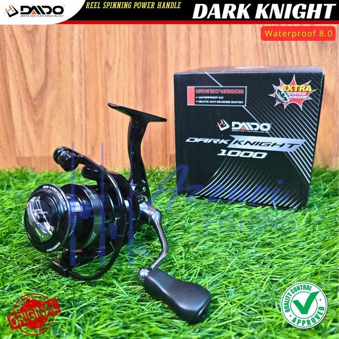 REEL DAIDO DARK KNIGHT WATERPROOF 8.0 POWER HANDLE /REEL SPINNING /REEL GALATAMA GALAPUNG