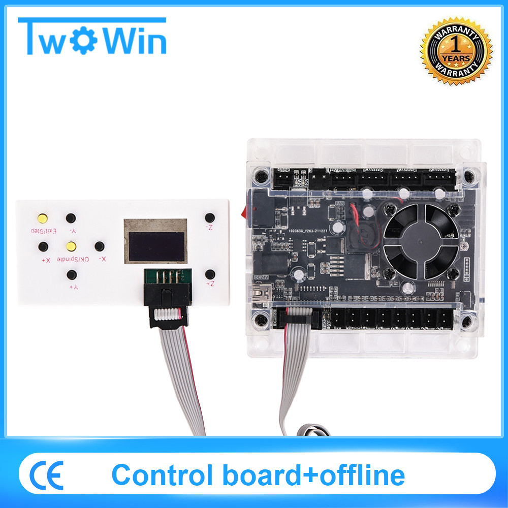 GRBL 1.1 USB Port CNC Engraving Machine Laser Control Board 3 Axis for 3018 Pro Integrated Driver Ca