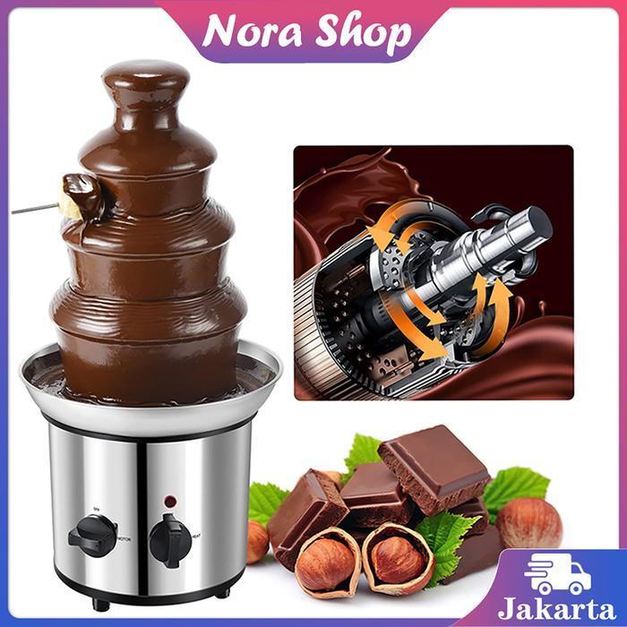 CHOCOLATE FONDUE FOUNTAIN AIR MANCUR COKLAT FOUNTAIN MESIN COKLAT AIR MANCUR FOUNTAIN COKLAT