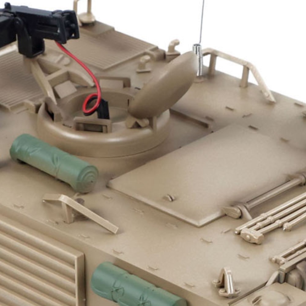 Toy 1/16 Tongde Rc Military Tank M2412-C M113A2 Apc Turret Rotation 360 Degree Infrared Led Lamp