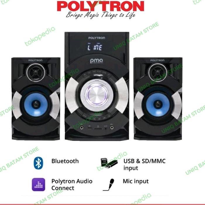 terlaris POLYTRON MULTIMEDIA SPEAKER PMA 9507 / BA BATAM 100% ori