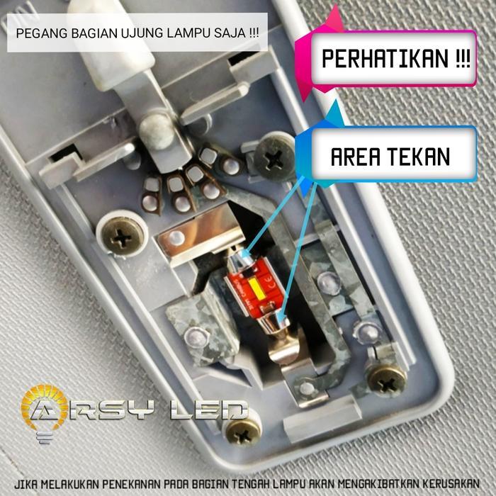 Lampu Led Plafon Mobil Kabin 31 mm Heatsink Avanza Xenia Calya Agya Termurah
