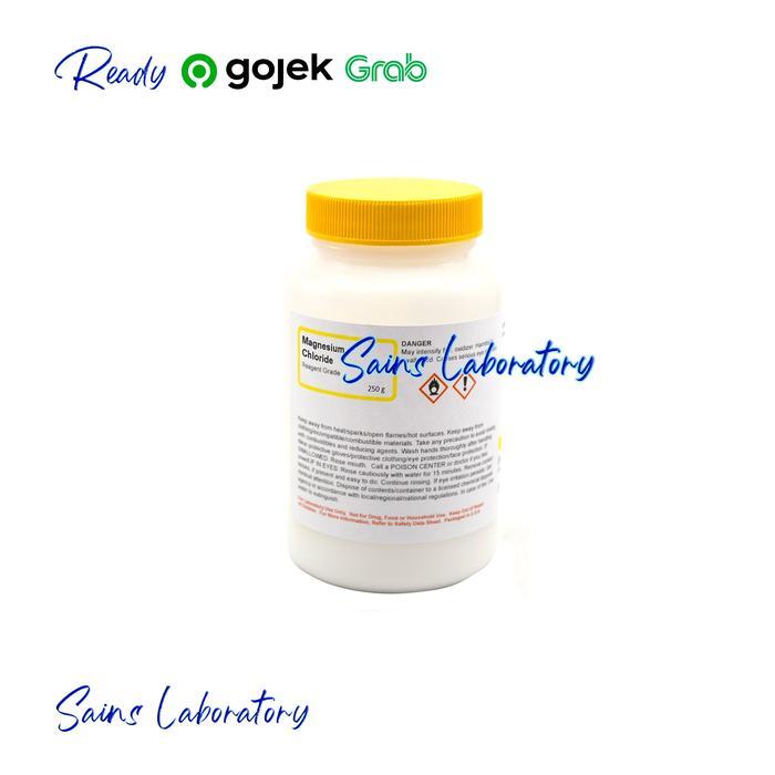 MAGNESIUM KLORIDA ANHIDRAT MAGNESIUM CHLORIDE SERBUK MGCL2 250 GR ORI