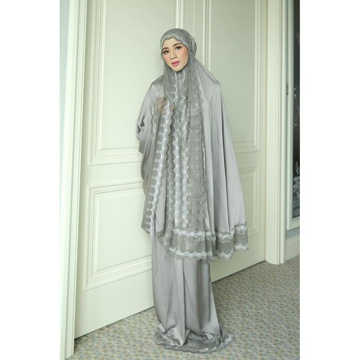 GONEGANI OFFICIAL - Mukena Motif Renda Zahra Mukena