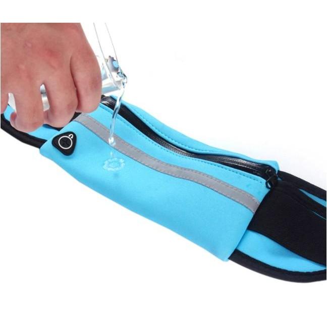 Tas Pinggang Lari Olahraga Jogging Running Bag Wanita Pria Tas HP Sport Waterproof