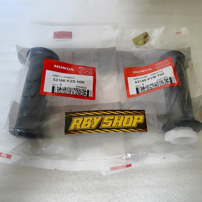 Hand Grip stang motor Honda Beat Fi Spacy Fi Vario 125 Fi Kanan kiri