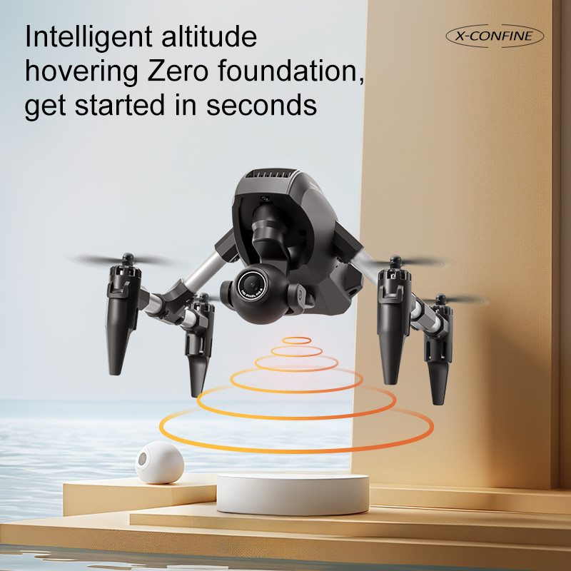 4DRC New V42 Mini Drone Professinal 8K HD Dual Camera FPV WIFI Optical Flow Localization Altitude