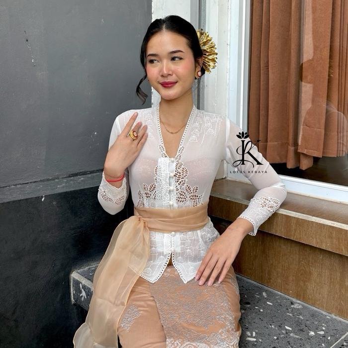 Lotuskebayabali Kebaya Kamala Kebaya Bordir Eksklusif Kebaya Wanita