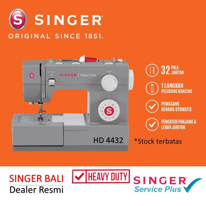 Mesin Jahit SINGER Heavy Duty 4432