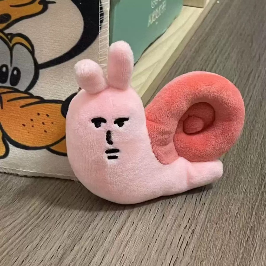 Japanese Cute Cartoon Rabbit Snail Pendant Funny Doll Keychain Doll Gift Pendant
