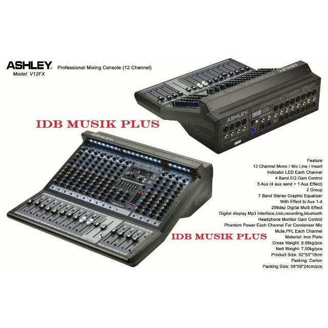 Original Mixer Ashley V12Fx / V-12Fx / V 12Fx / V 12 Fx