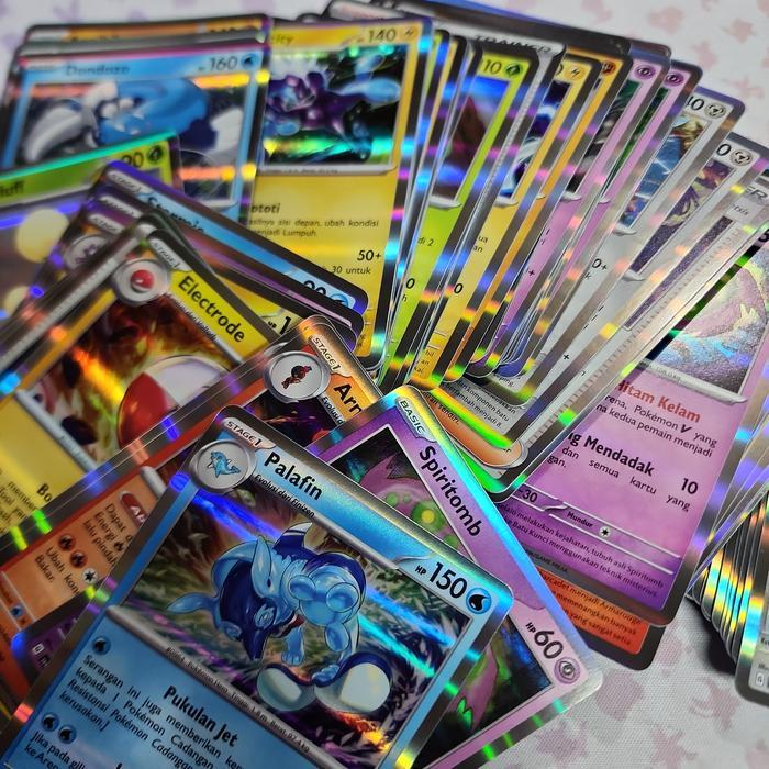 BULK FOIL RANDOM KARTU POKEMON TCG INDONESIA