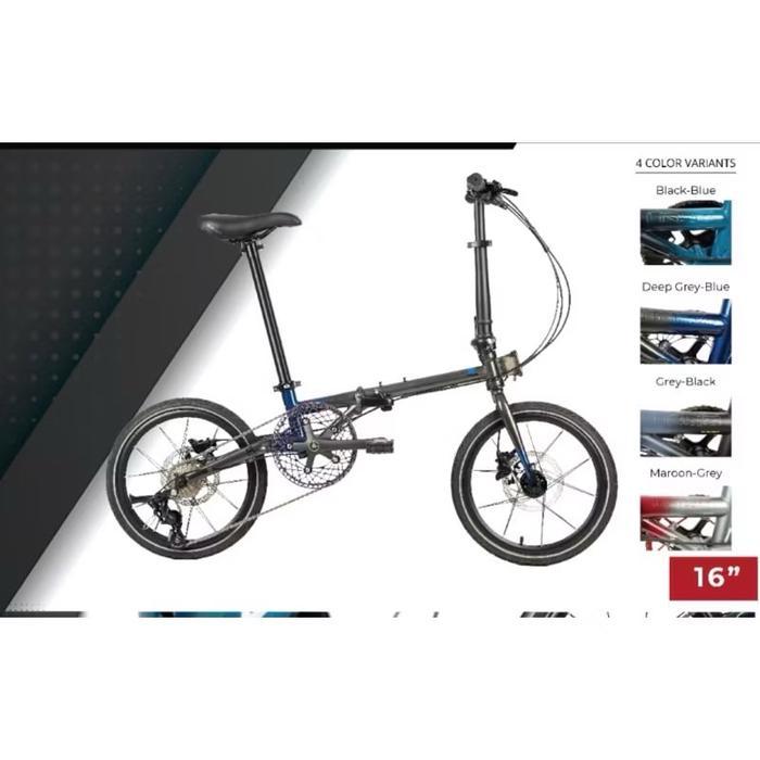Sepeda Lipat Element Troy X 10 Speed Termurah
