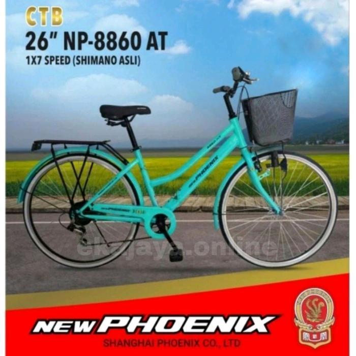 Sepeda Kota CTB NEW PHOENIX NP8860AT Ukuran 26 Inch