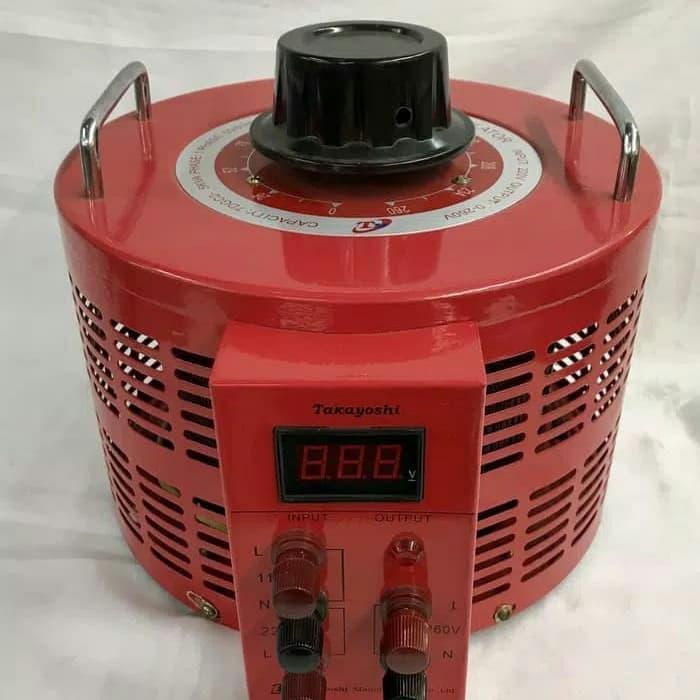 AC Voltage Regulator 3000 Watt Slide Regulator 0-250V AC Takayhosi