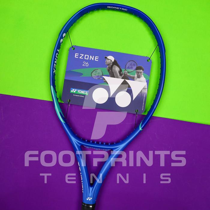 Raket Tenis Anak Yonex Ezone 26 Blast Blue Tennis Racket Junior 235 gr Ori