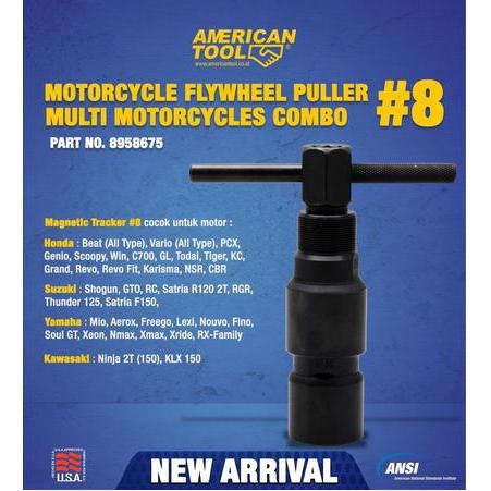 AMERICAN TOOL Treker Magnet / Magnetic Tracker #8 Universal 8958675