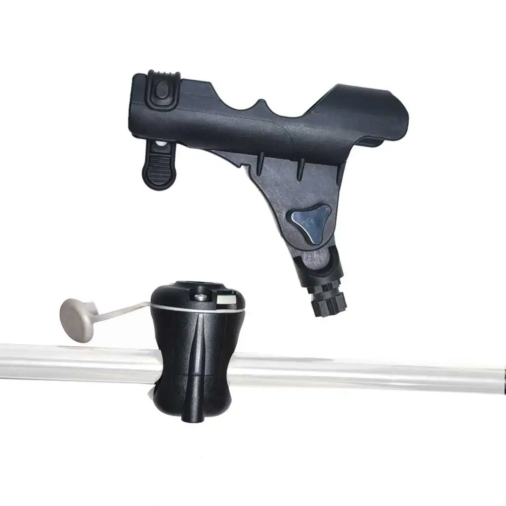 Fishing Rod Holder for Kayak Marine Boat PVC Inflatable Boat Hand Rail Dinghy Raft Boat Fishing Rod