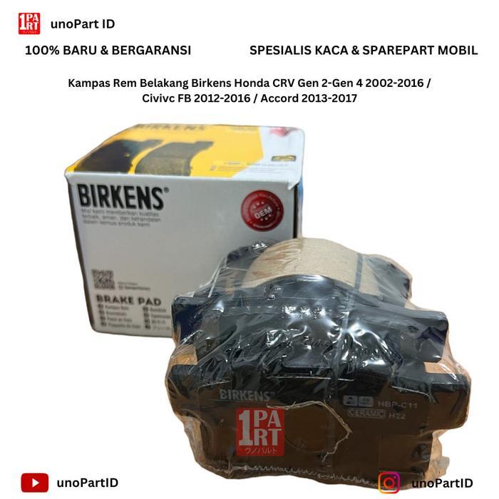 BRAKE PAD KAMPAS REM BELAKANG HONDA NEW CRV 2013-2015 CERAMIC news