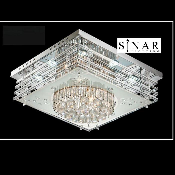 LAMPU HIAS PLAFON KRISTAL REMOTE 9281/50