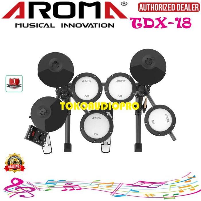 Aroma Tdx-18 Drum Elektrik Aroma Tdx18 Paket Drum Elektrik Co