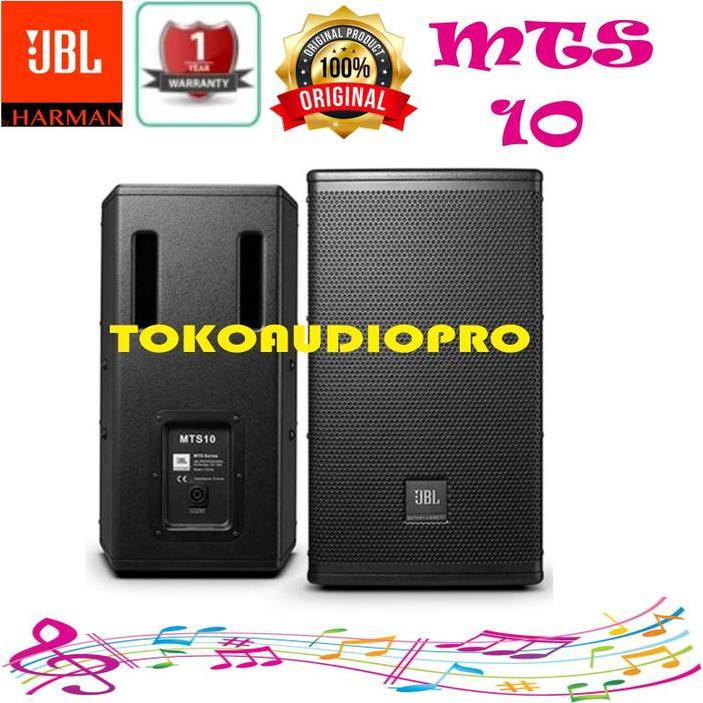 Jbl Mts10 Speaker Pasif Full-Range 10 Inch Original Jbl Mts-10 Co