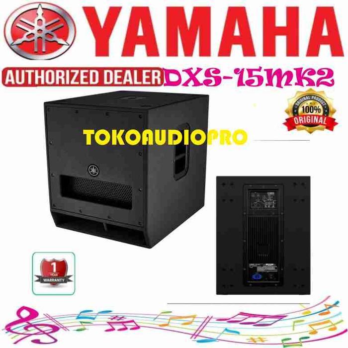 Yamaha Dxs15 Mkii Subwoofer Aktif 15-Inch 1020-Watt Dxs-15Mk2 Co