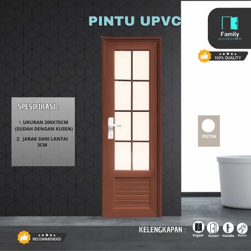 pintu kamar mandi, pintu toilet, pintu indoor, pintu outdoor, pintu UPVC
