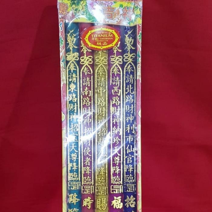 Hio Dupa Chai sen 5 warna