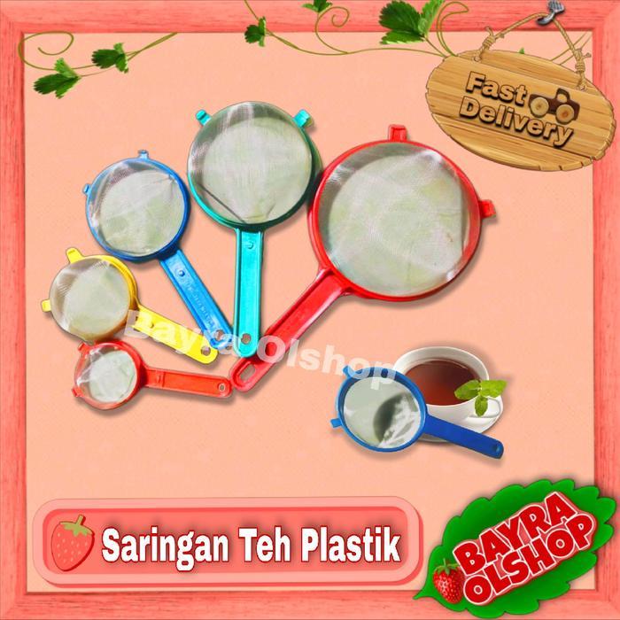 SARINGAN TEH PLASTIK / Saringan Stainless / Saringan Santan