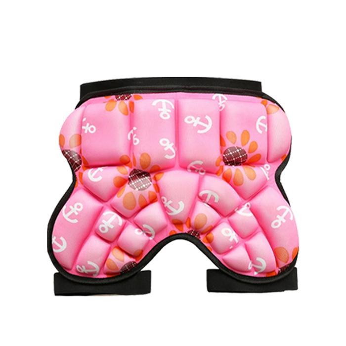 Butt Pad Ice Skating Celana Pendek Pelindung Pantat Anak Celana Anti-Fall Pants Anak-Anak Roller
