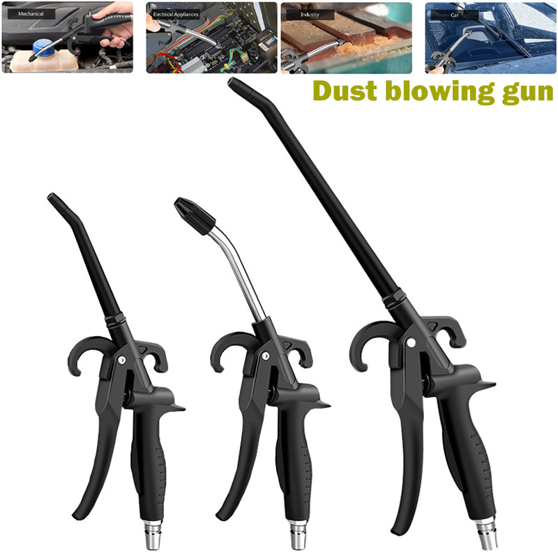 Dust Blowing Gun Air Blow Gun Blowing Airsoft Guns Hand Held Pneumatic Dust Spray Port Duster Clean