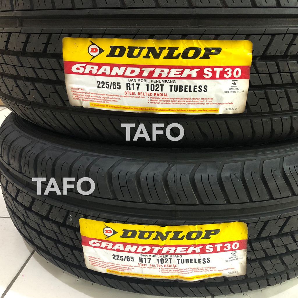 DUNLOP 225 65 R17 GRANDTREK ST30 / BAN MOBIL DUNLOP 225/65 17 ST30