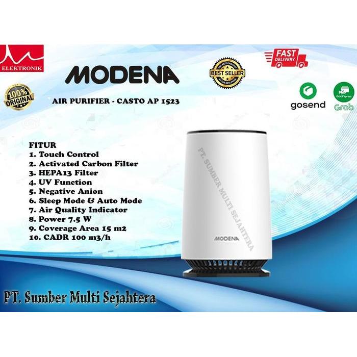 MODENA AP 1523 W - AIR PURIFIER APPLICABLE AREA 15 M2