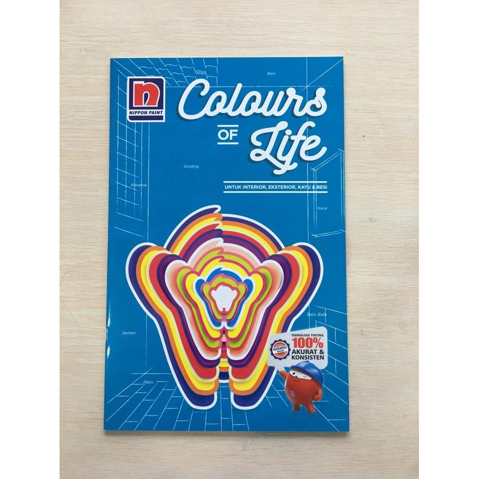 Katalog Warna Nippon Paint Colours of Life Semua produk Nippon Paint
