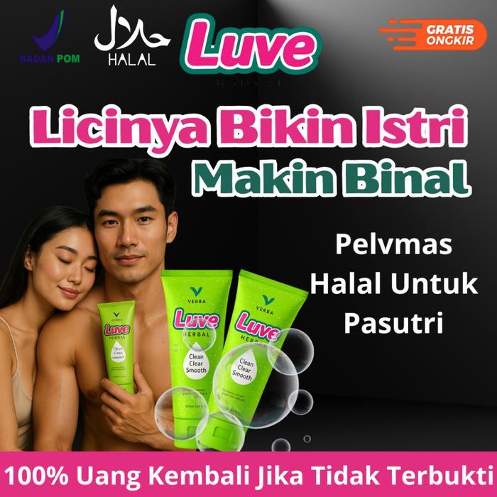 Insta_Perfect Verba Luve - Perawatan Kesehatan Pelicin - Pelumas Pria Dan Wanita Original Bpom
