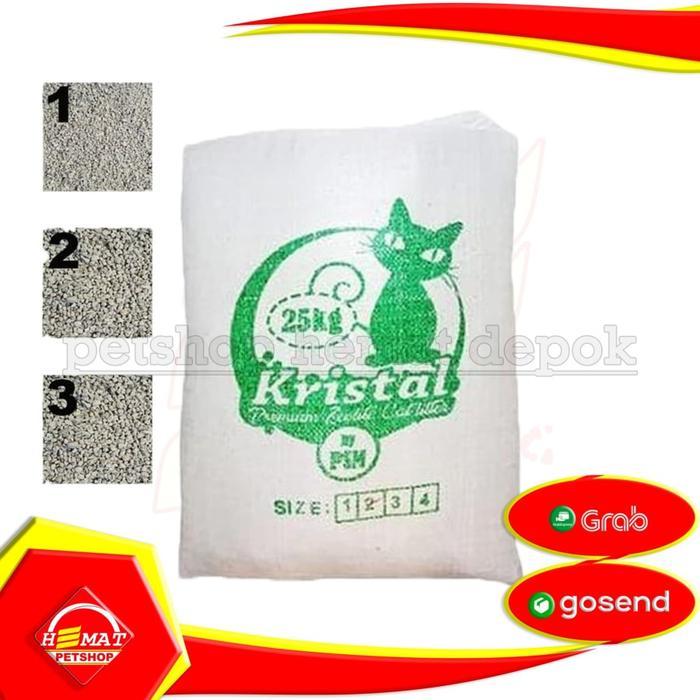 PASIR KUCING MURAH ZEOLIT ZEOLITE BISA DICUCI HALUS KASAR SEDANG 25 KG