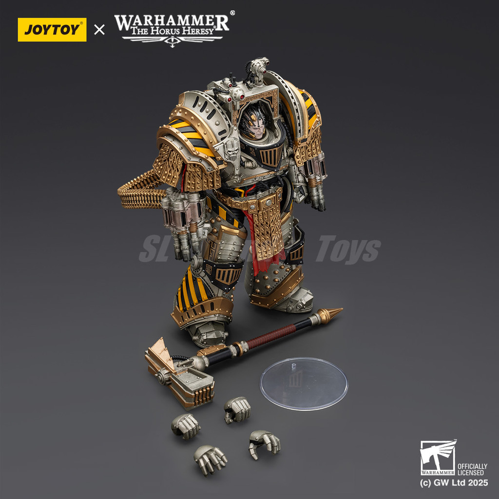 Pre-saleJOYTOY Warhammer "The Horus Heresy" Iron Warrior Petulabo Primarch of The LVth Legion