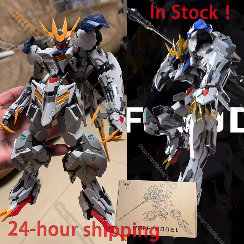 In Stock 1/100 Wolf Technology Wolf King Barbatos Action Figure Alloy Skeleton Assembly Model Mecha