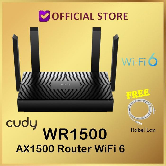 CUDY WR1500 AX1500 ROUTER WI-FI 6 ROUTER
