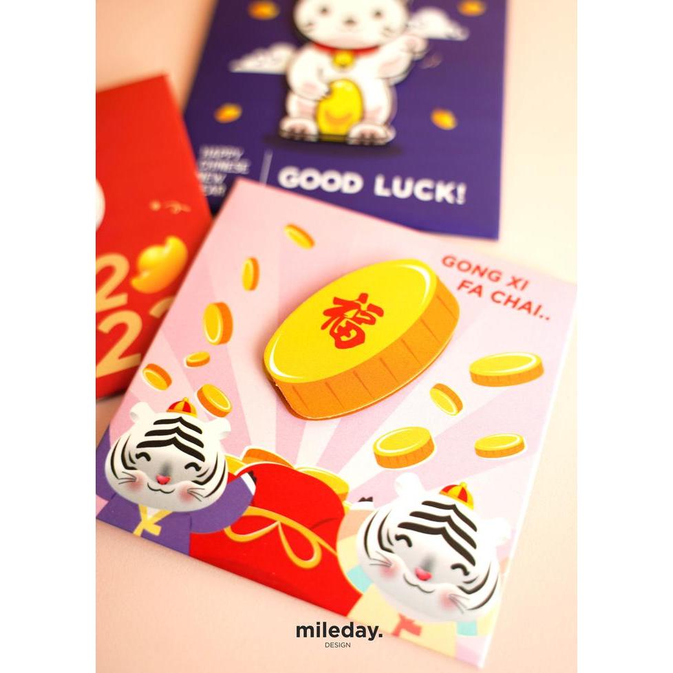 Angpao Imlek 2022 Premium Cute 3D / Angpao Chinese New Year 2022 Pasti Diskon