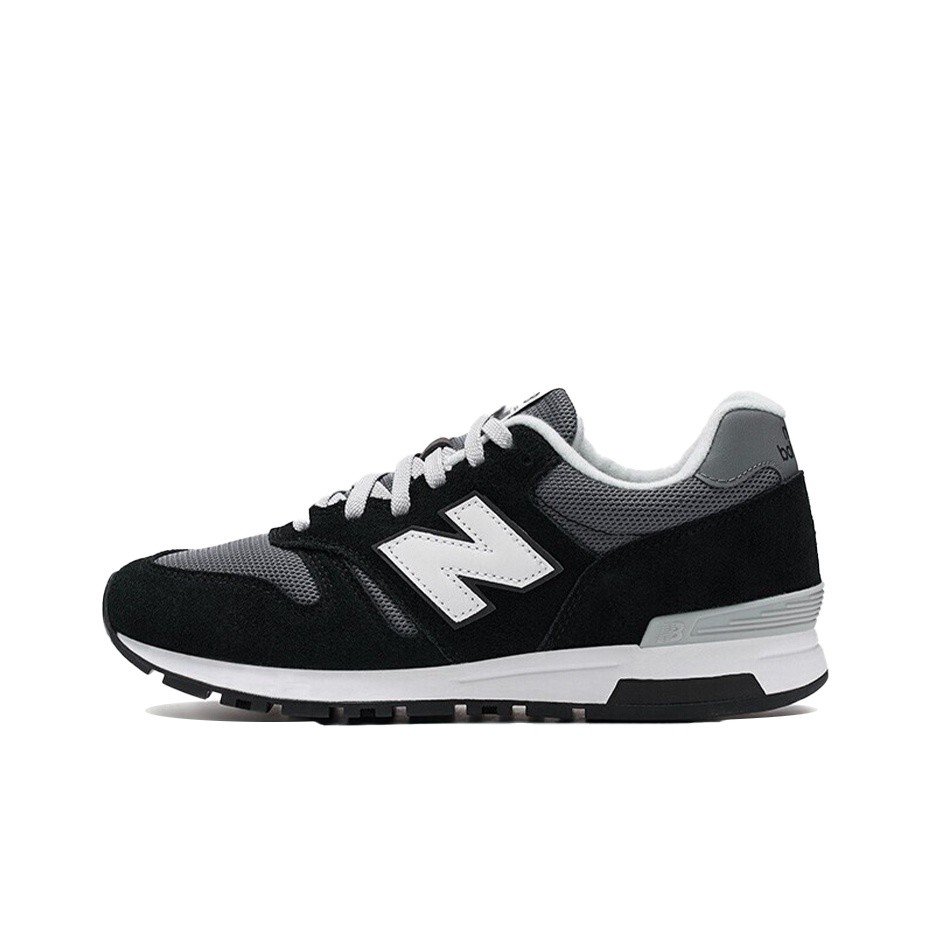 New Balance Nb 565 Comfort Low-Cut Running Shoes For Men And Women, Gray-Black