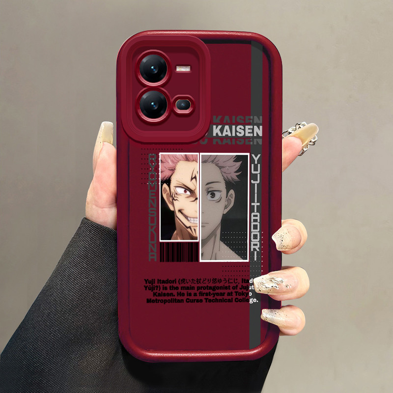 Casing Hp untuk VIVO V25 5G V25E V25 Pro 5G X80 Lite 5G Case Pria Keren Anime series Phone Kesing si
