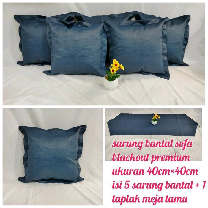 sarung bantal sofa 40x40/sarung bantal sofa polos