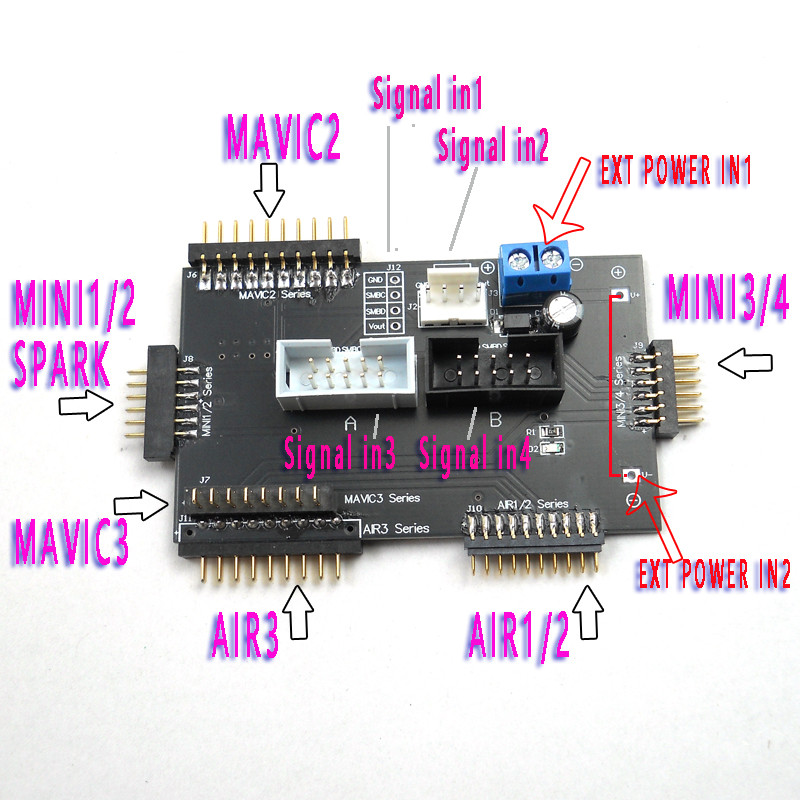 DJI battery adapter board EV2400 debugger programmer communication board EV2300 repair unlock