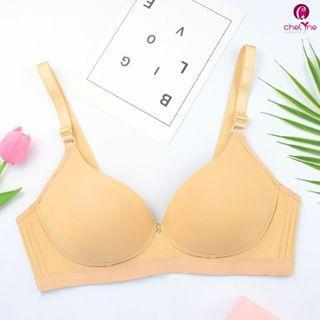 TERLARIS BH Wanita BA18 Full Cup Bra Spandex Lycra Premium Tanpa Kawat Penyangga - 36/42 Cup B D Bra