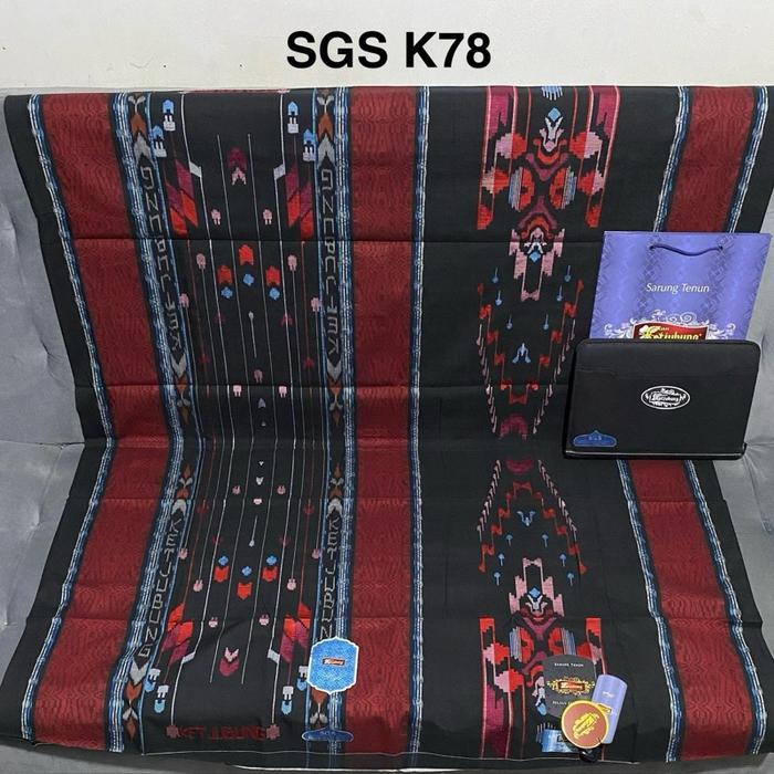 Sarung KETJUBUNG Style STG SPM SCP SKP SGD SKG Gold dan Sutera Spunsilk KDW Gold Jahit tengah